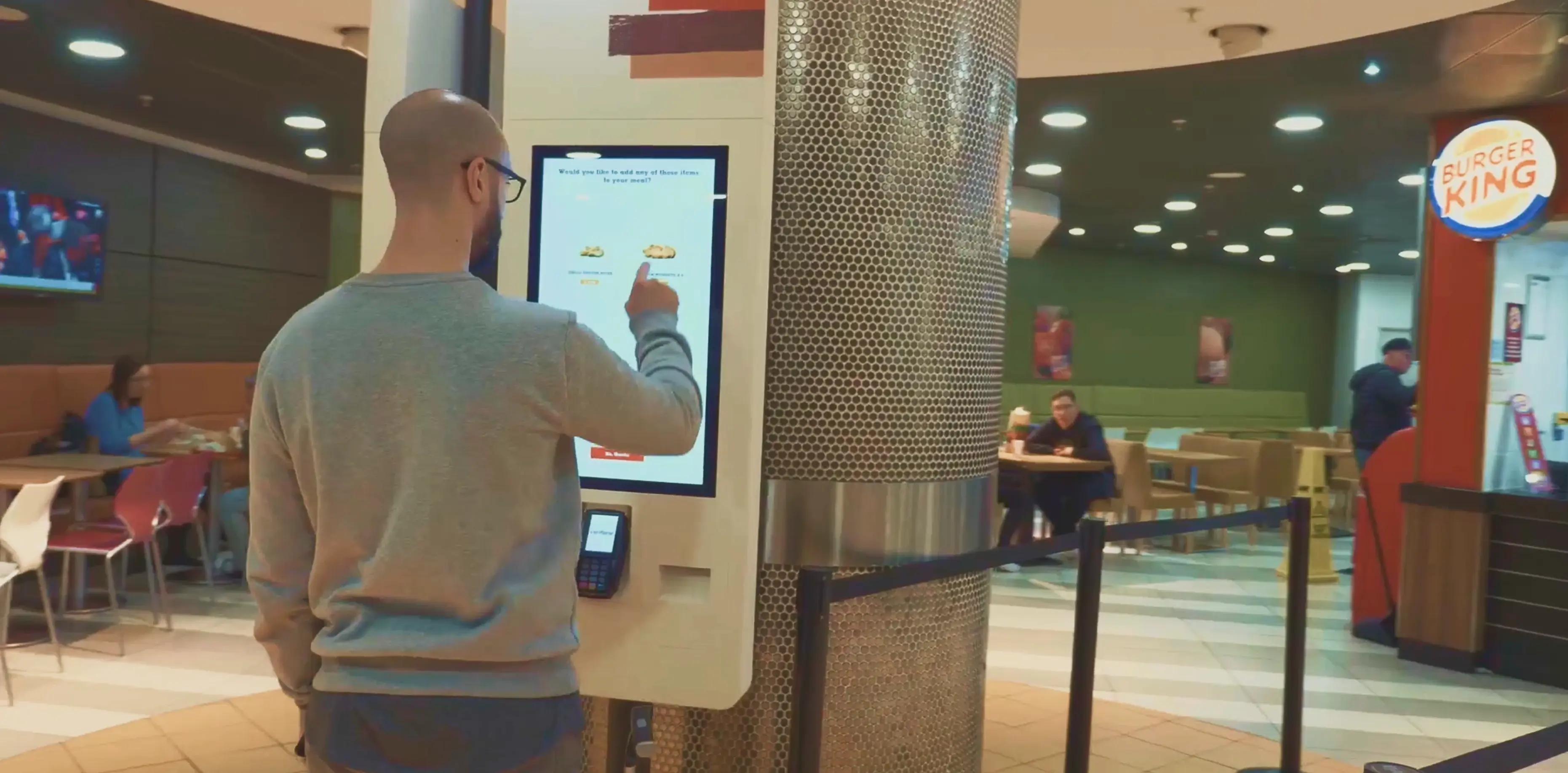 Acrelec C27 kiosk in store