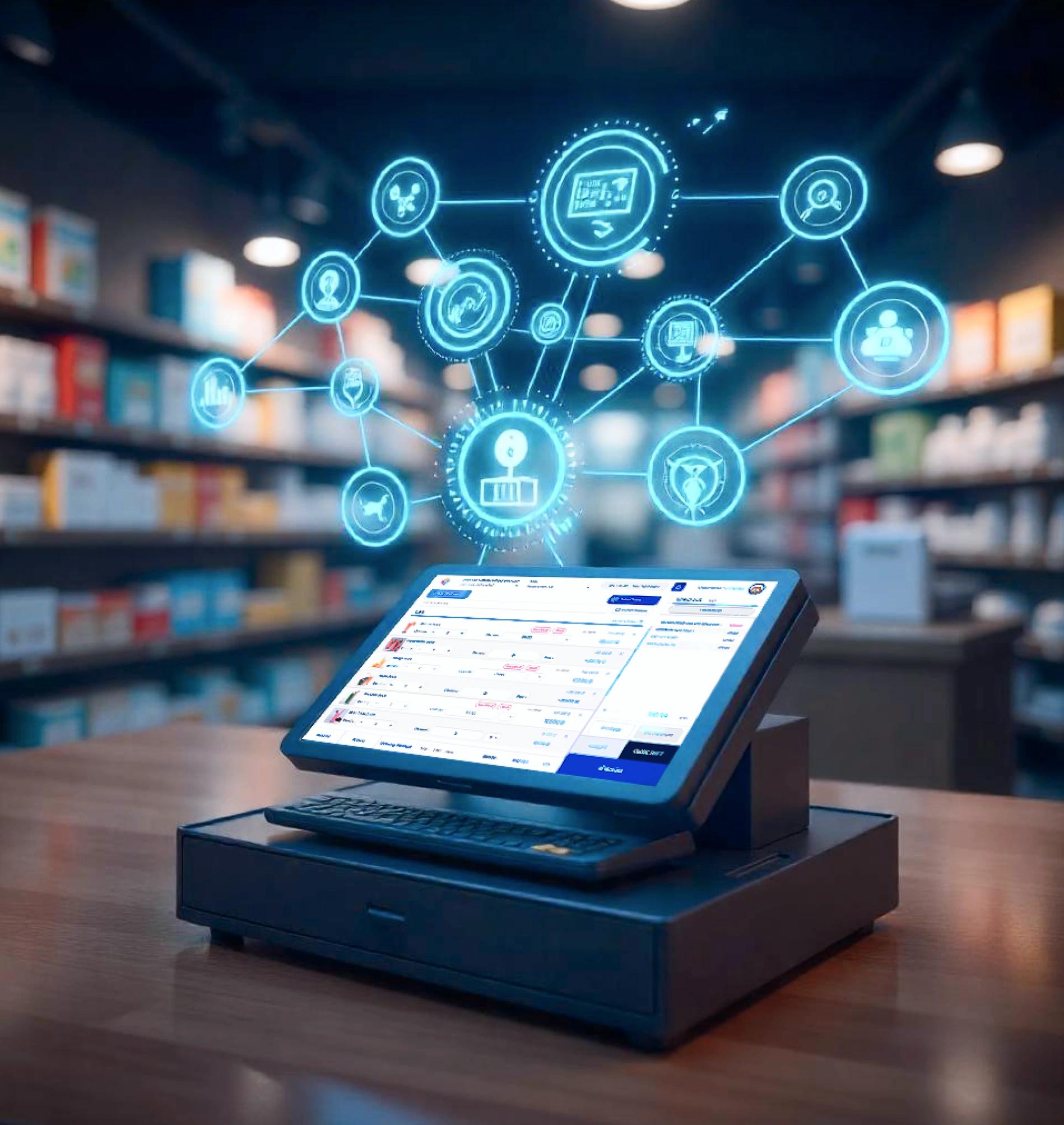 Hybrid POS cloud network