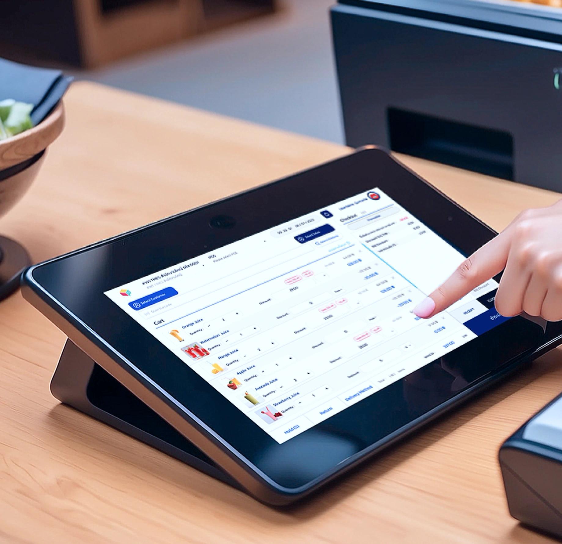 Hybrid POS tablet