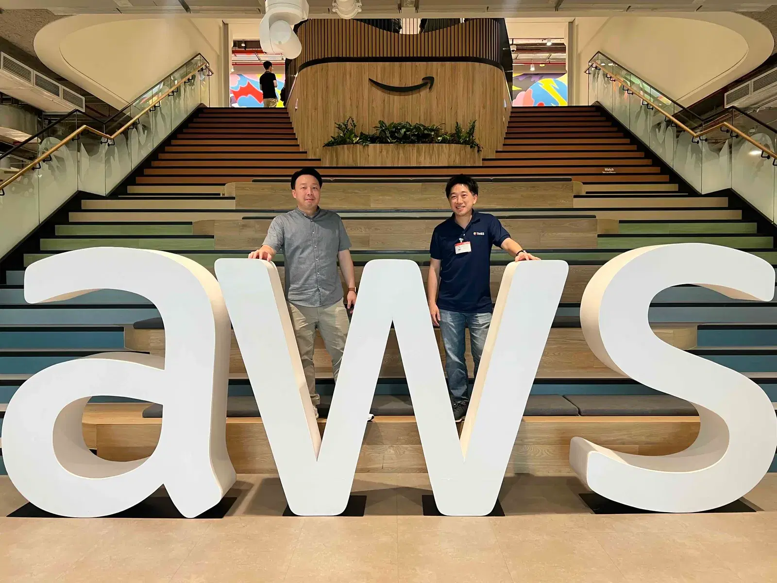 TMES team at AWS Headquarters
