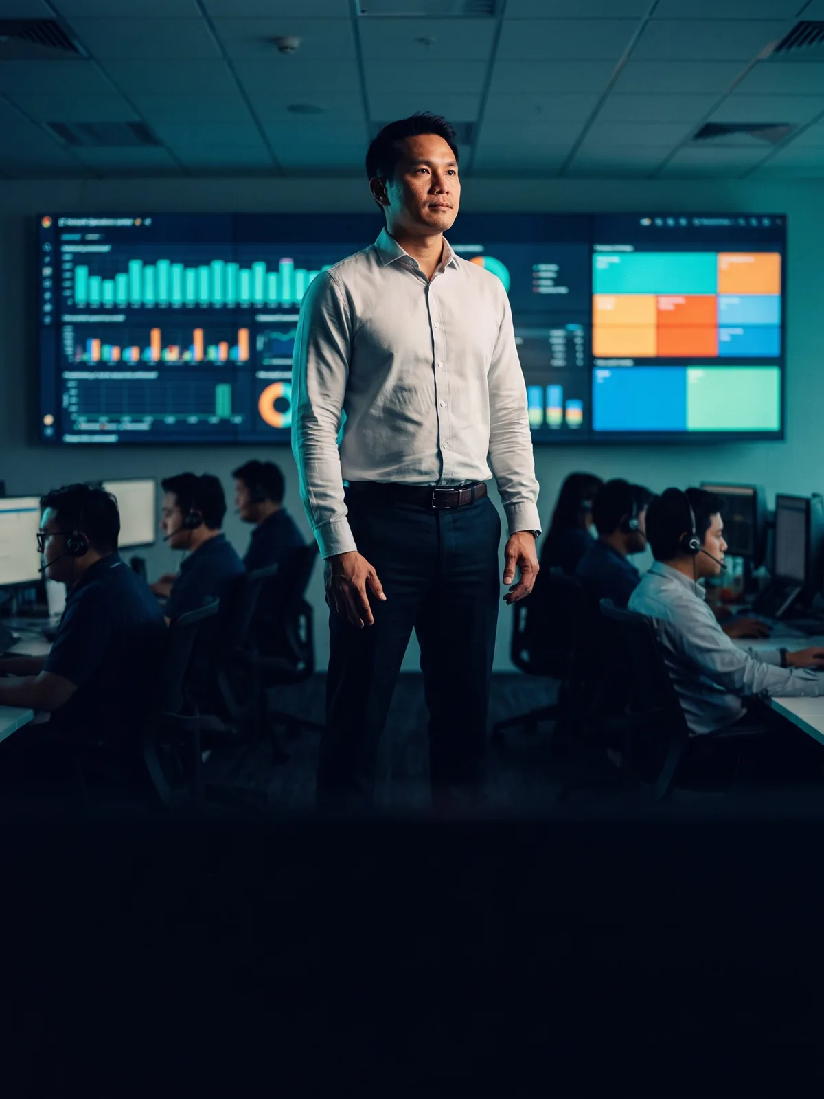Service delivery lead in a network operations centre