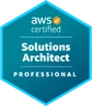 Amazon Web Services Solutions Architect Professional badge