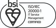 ISO/IEC 20000-1 certification mark